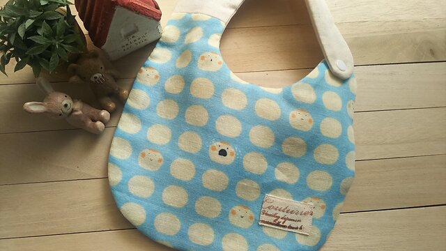 値下中⭐ふんわりやわらか☆ガーゼスタイの画像1枚目