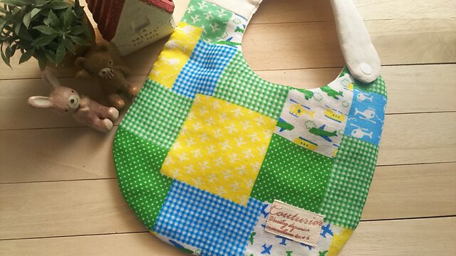 値下中⭐ふんわりやわらか☆ガーゼスタイの画像1枚目