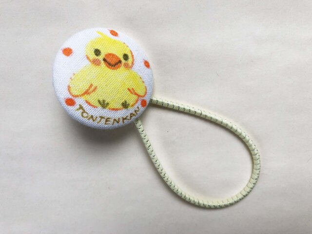 名入れへアゴム ことりの画像1枚目