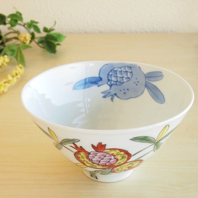錦ざくろ 麺鉢の画像1枚目