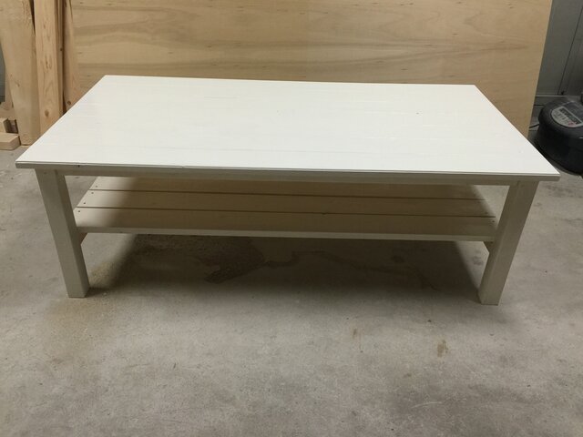 hotaru ホワイト ローテーブル サーフ系 欧米風 海系 棚付 天然