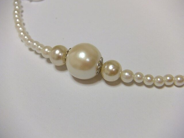 羽織紐 エレガントな白 O 結婚式のお呼ばれに Iichi ハンドメイド クラフト作品 手仕事品の通販