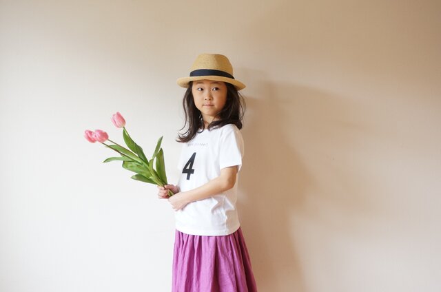 Cotton 4 bonne T-shirt 80~140sizeの画像1枚目