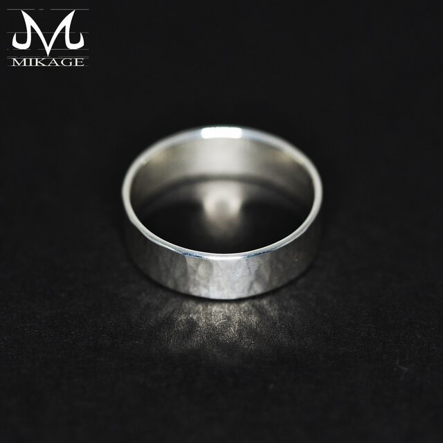 The Simplest Ring:銀925シンプルなリング(御影宝飾工房)の画像1枚目