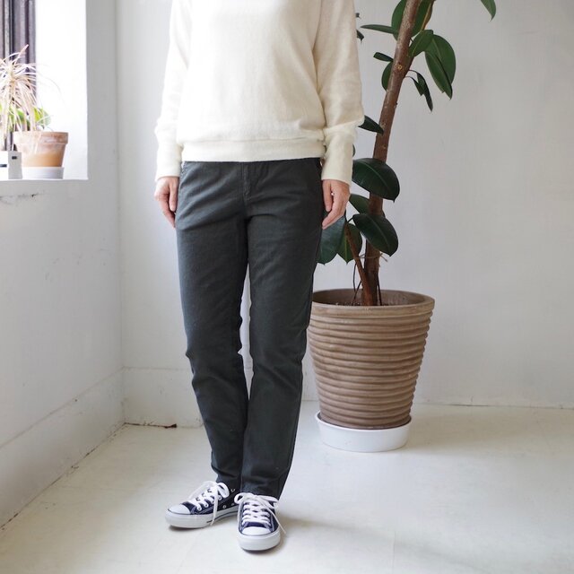 ★SALE 30%OFF★ 本格チノパンツ(moss green)の画像1枚目
