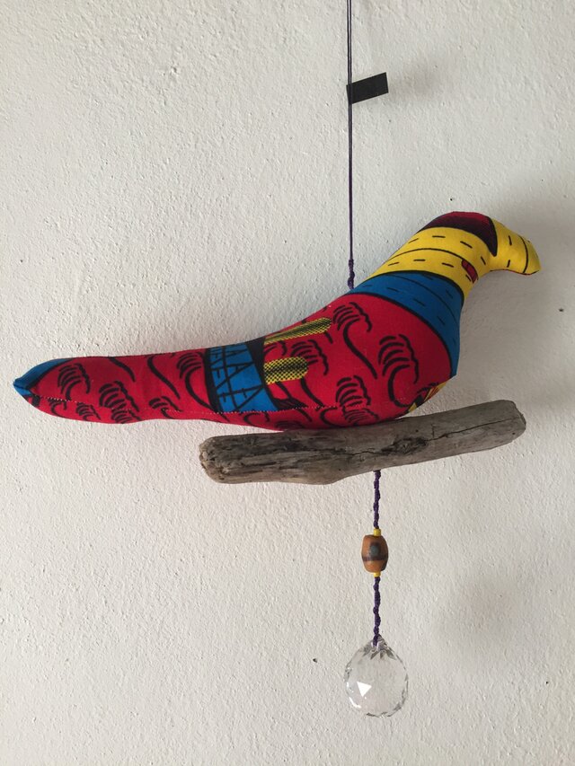 AFRICAN SUN CATCHER*流木birdの画像1枚目