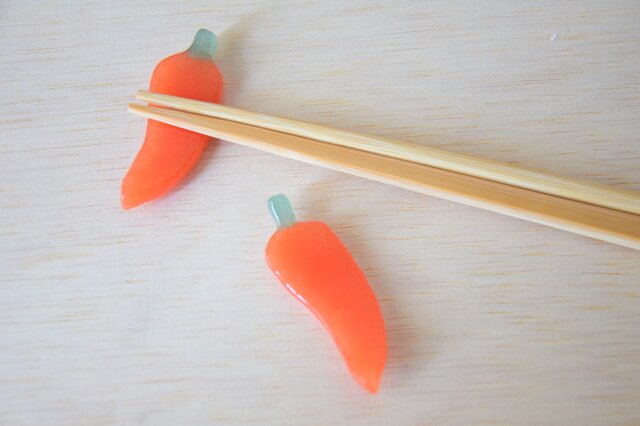 お野菜箸置き とうがらしの画像1枚目