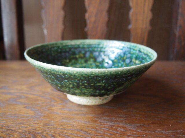 zao green平茶碗の画像1枚目