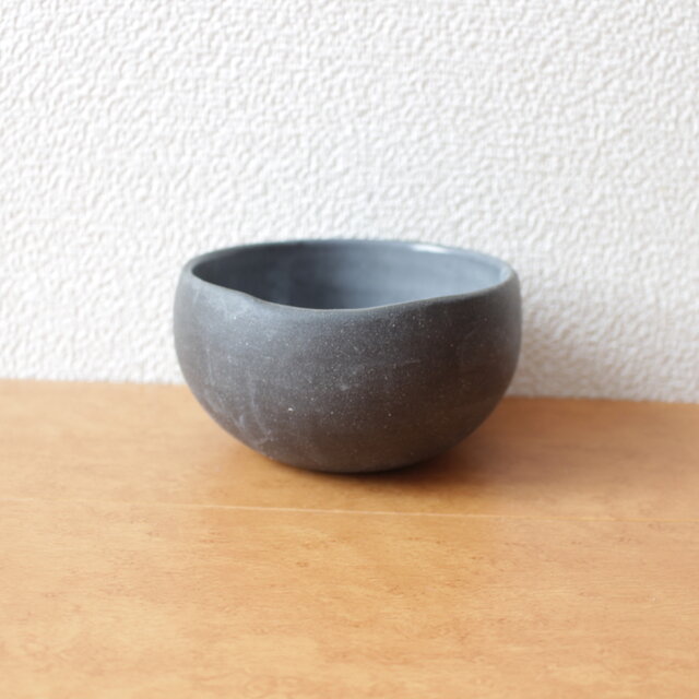 陶器　育てるウツワ 揺ら  ボウル グレー 地シリーズ　　