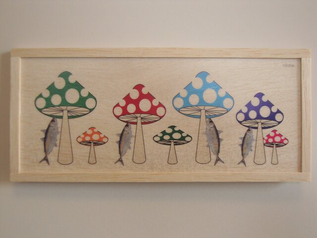 fish and mushroomsの画像1枚目