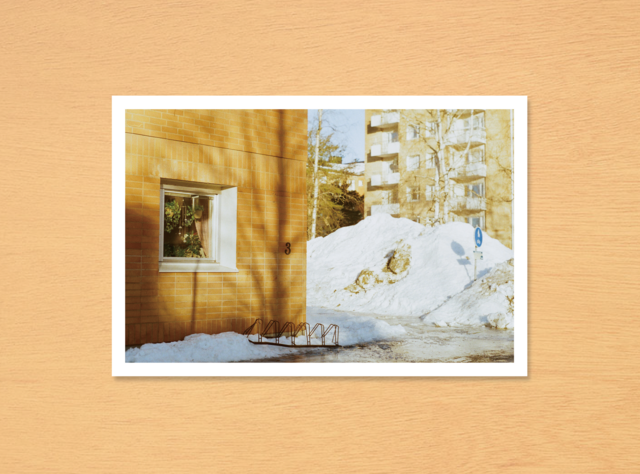 ポストカード No.2 『 Lulea / Sweden 光の窓辺』2枚セットの画像1枚目