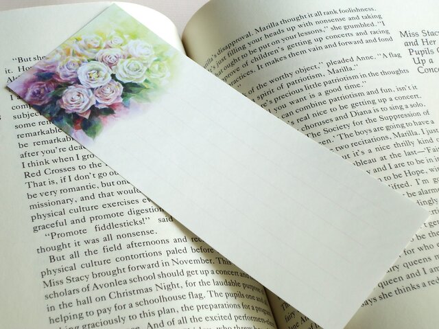 水彩画一筆箋110「バラ-燦」25枚 | iichi 日々の暮らしを