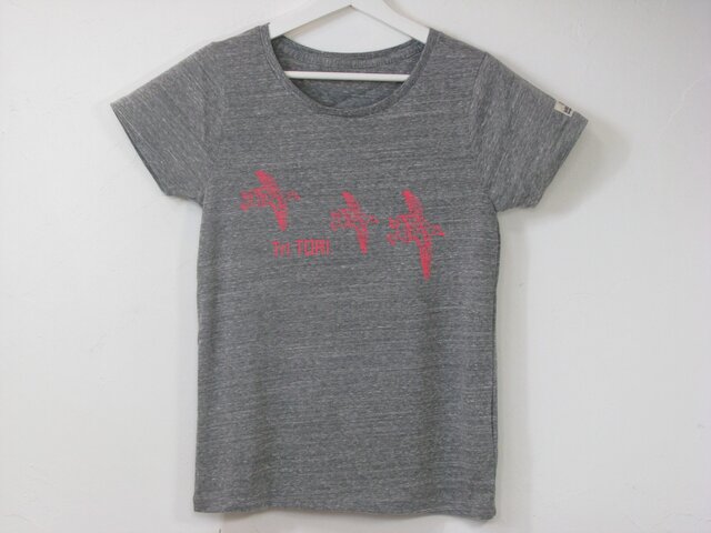 【M】Tri TORI Tシャツ レディースの画像1枚目