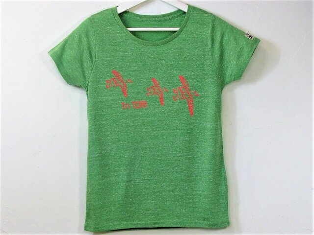 【L】Tri TORI Tシャツ レディースの画像1枚目