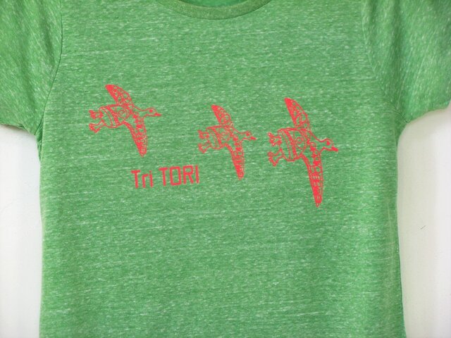 【M】Tri TORI Tシャツ レディースの画像1枚目