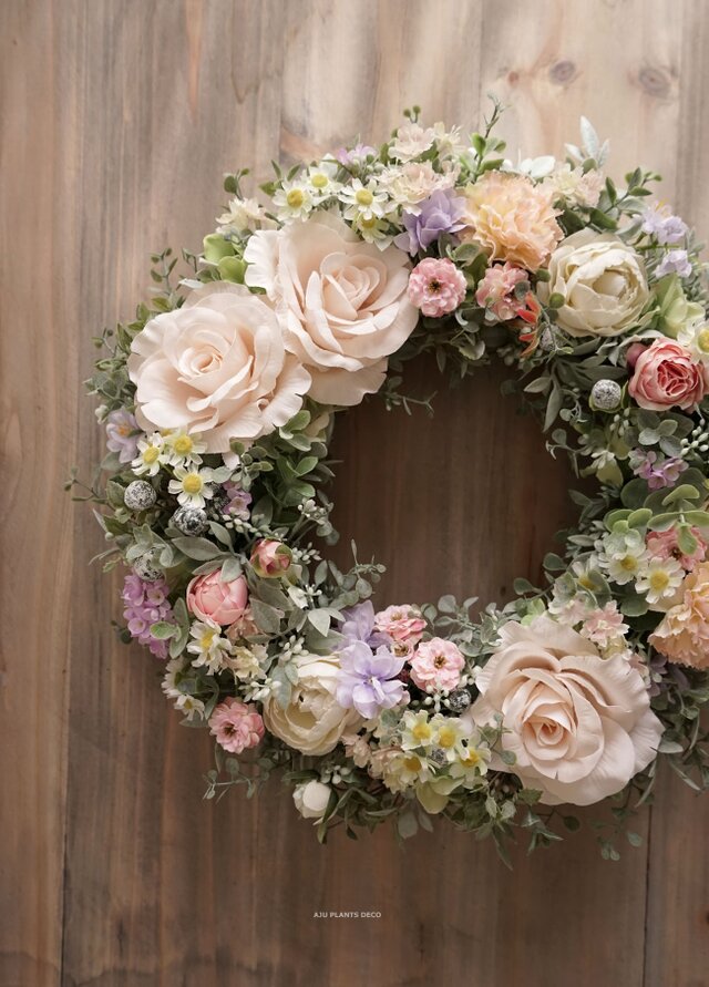 Rose Wreath 33cm