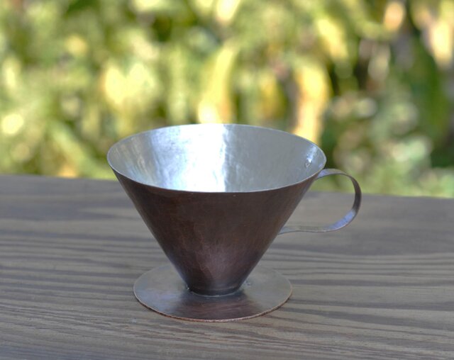 銅製コーヒードリッパー V60フィルター用の画像1枚目