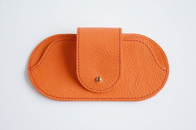 【受注生産】 サングラスケース (orange)の画像1枚目