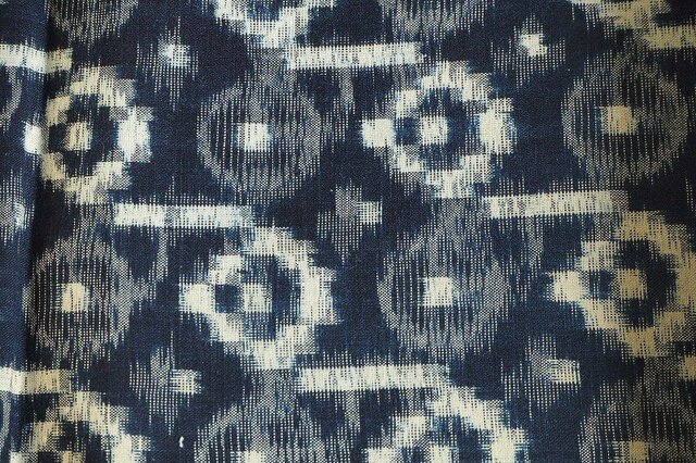 絣　木綿　反物　着物　はぎれ　藍染　古布 it-5ac934293e52a-1200.jpg