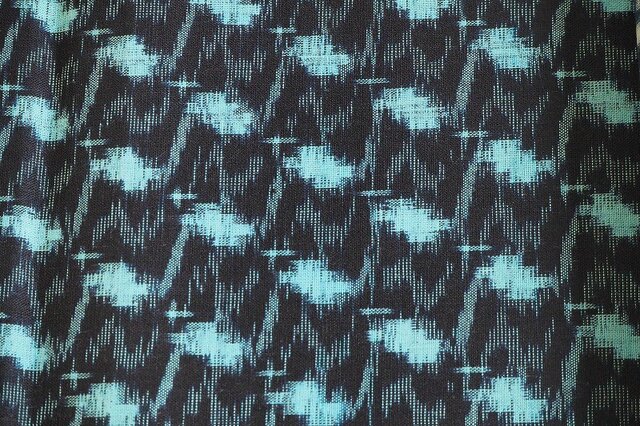 古布　木綿　藍染め　裂織り物 古布木綿藍染め裂織り物