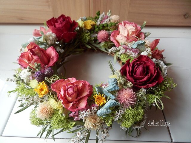 八ヶ岳〜(定形外郵便発送)MiniWreath4の画像1枚目