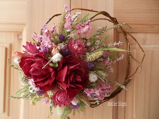 八ヶ岳〜(定形外郵便発送)MiniWreath030の画像1枚目