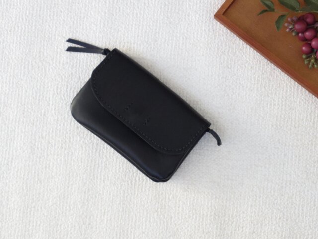 (再販)柔らかなお財布(Black)の画像1枚目