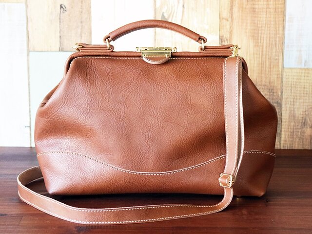 ¥8,000 off ‼ ✦クラシック・ダレスバッグ✦ ミニ《ライトブラウン》の画像1枚目