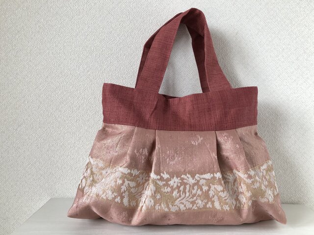 帯バッグ〜ピンク〜の画像1枚目