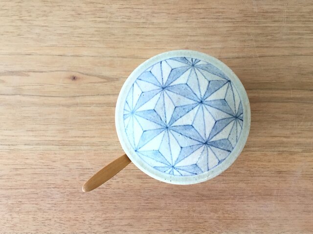 シュガーポット 幾何紋の画像1枚目