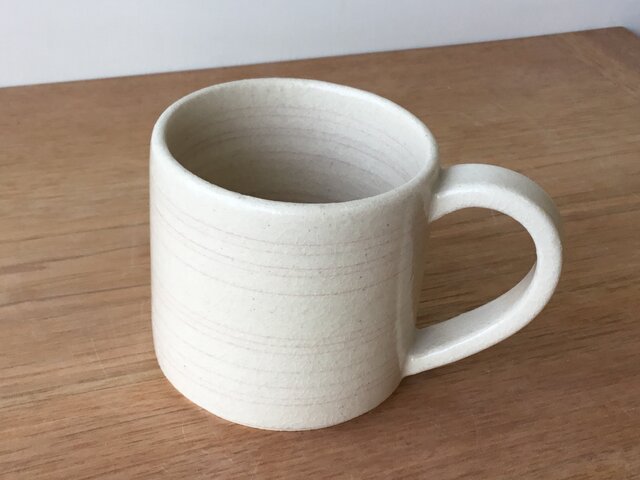 マグカップ 練込赤線の画像1枚目