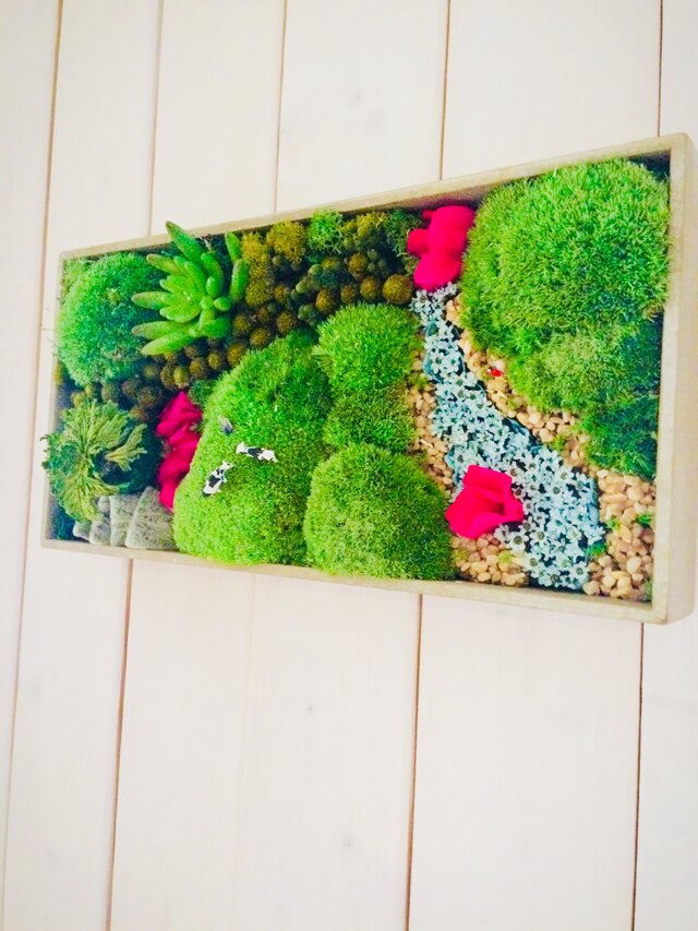 Wall Garden (壁面庭園)ピンクの画像1枚目