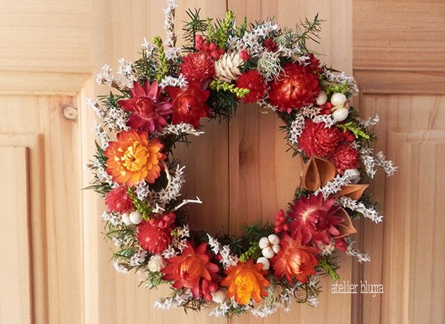 八ヶ岳〜(定形外郵便発送)MiniWreath023の画像1枚目
