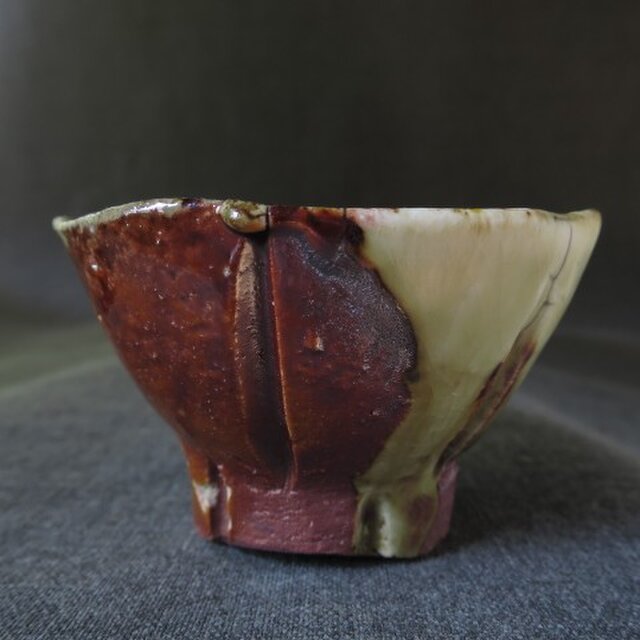 陶器 酒器(72) 窯変ぐい呑み 陶芸家オリジナルの画像1枚目