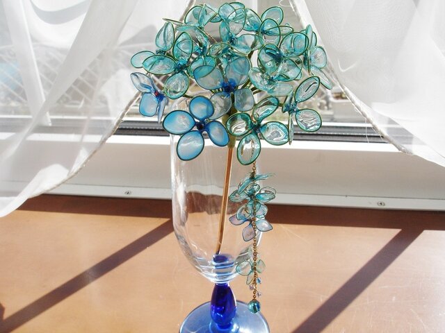 サファイアオーロラの紫陽花(かんざし)の画像1枚目