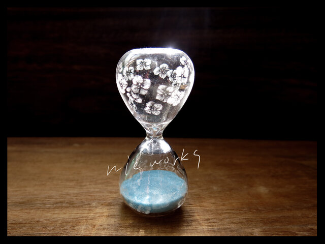 【再販】砂時計*s--小花の画像1枚目
