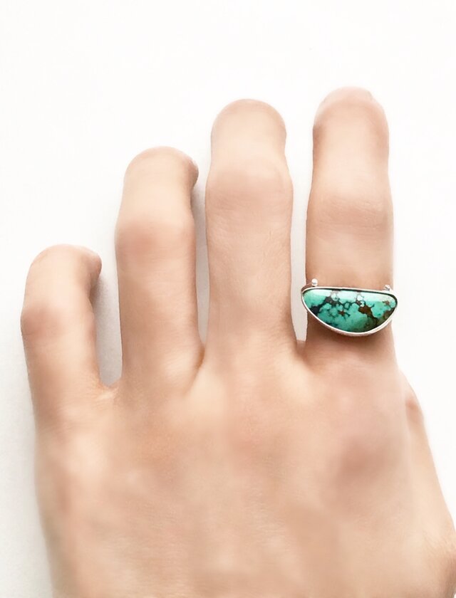 一点もの Turquoise リングの画像1枚目