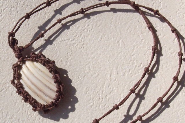 shell necklace #2の画像1枚目