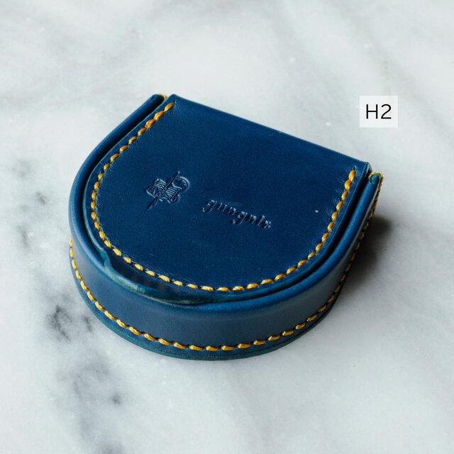 【カラーサンプル】　馬蹄型コインケース⑥