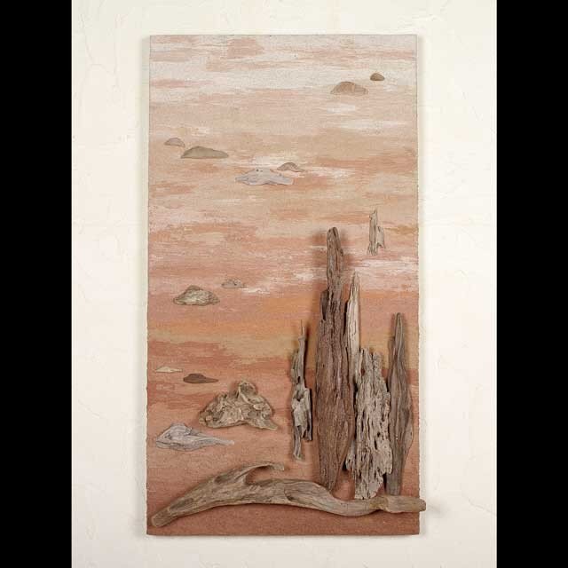 流木で描く山水画(L saiz) #18の画像1枚目