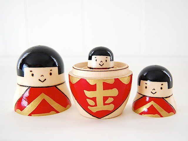 金太郎＊マトリョーシカ＊仲良し3兄弟［12］ | iichi 日々の暮らし