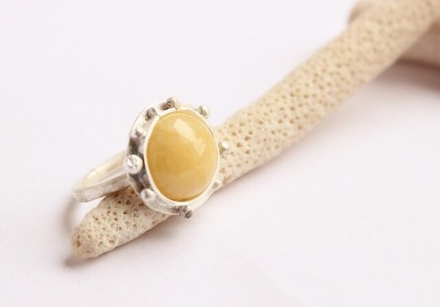 HIMAWARI Silver Ring の画像1枚目