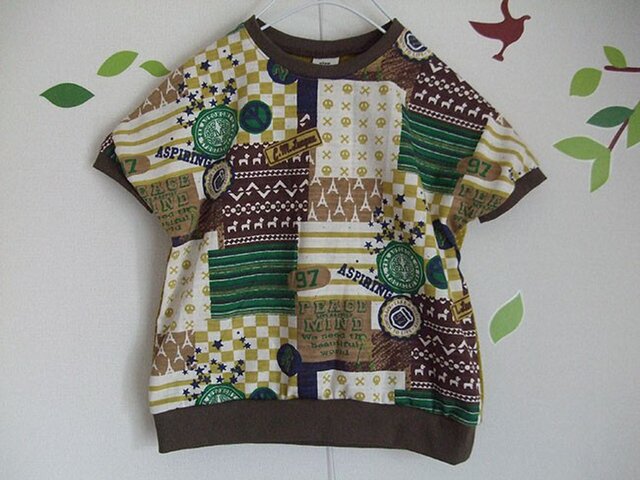 *100cm*ビッグカットソー(boy's patch)の画像1枚目