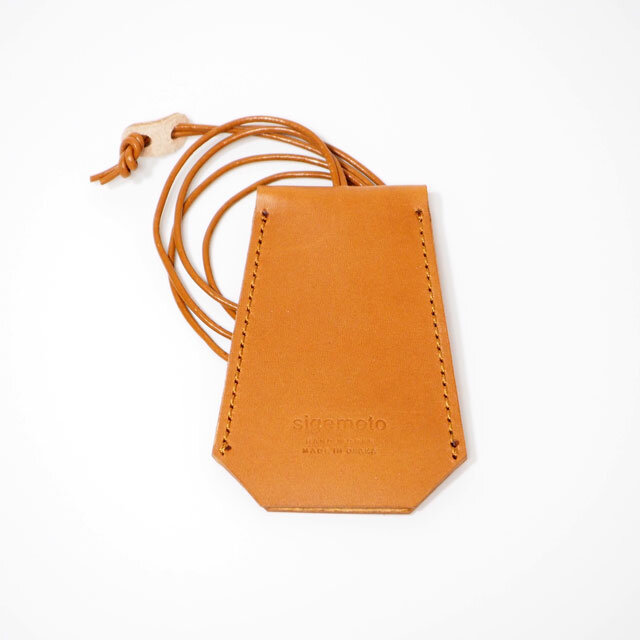 キークロシェット 【キャメル】 革 レザーネックレス キーケース キーカバー ちょっとしたプレゼントにお勧めです
