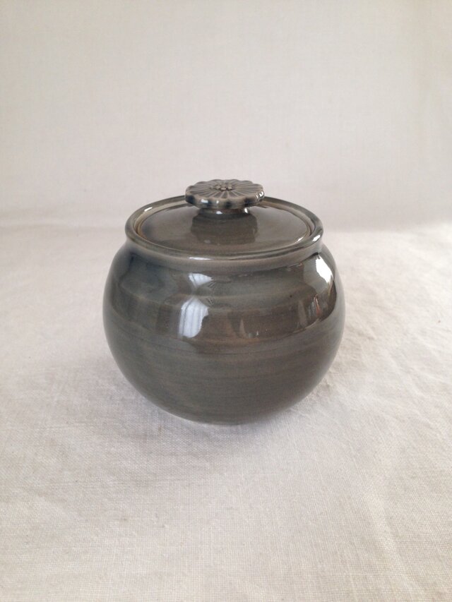 花蓋物(薄墨色)