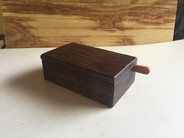 バターケース (ブラックウォルナット)の画像1枚目