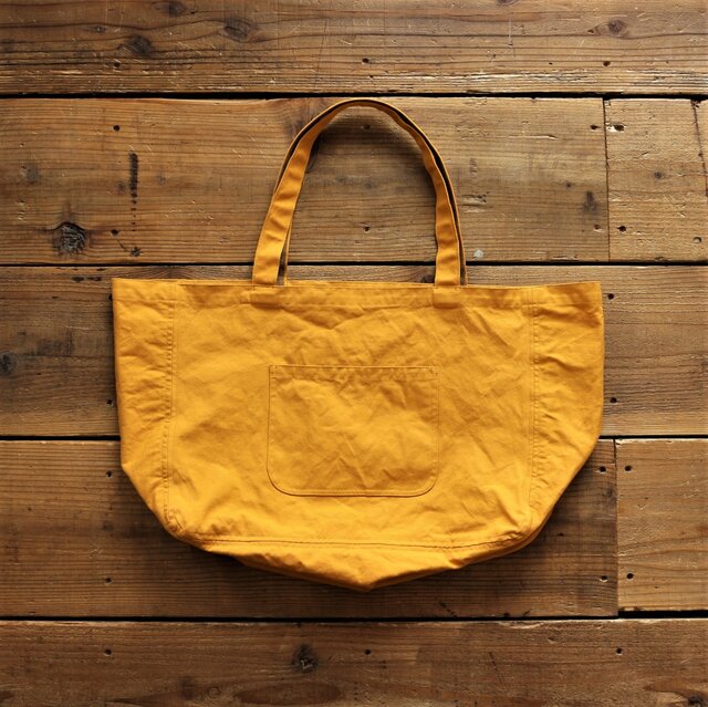 hanpu A3-tote : mustard :の画像1枚目