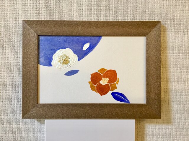 赤い椿白い椿とおちにけり | iichi 日々の暮らしを心地よくする
