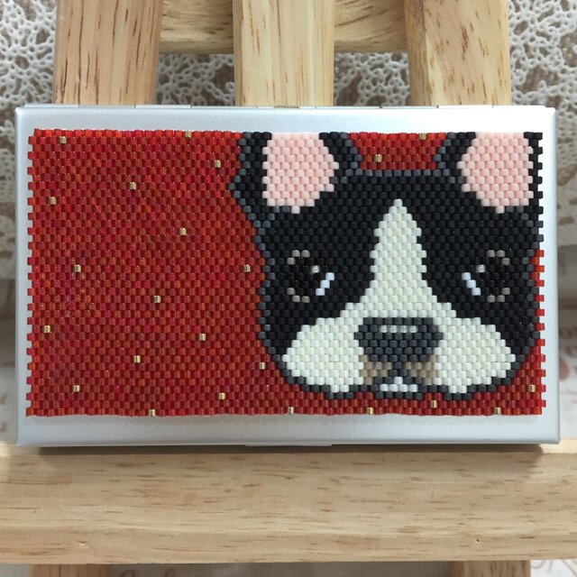 カードケース(ボストンテリア②)の画像1枚目