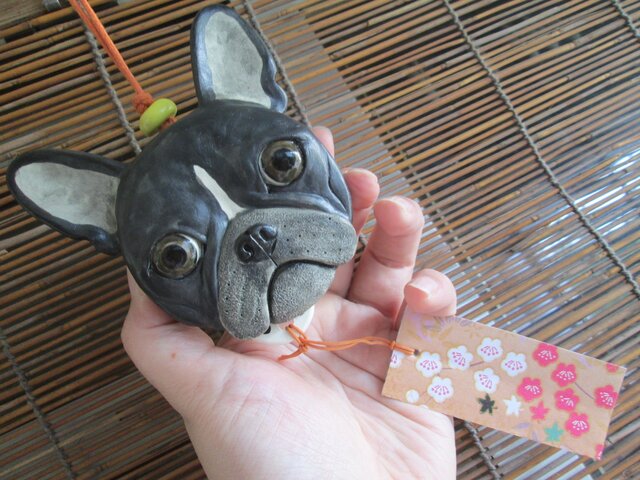 フレンチブルドッグの風鈴 | iichi 日々の暮らしを心地よくする